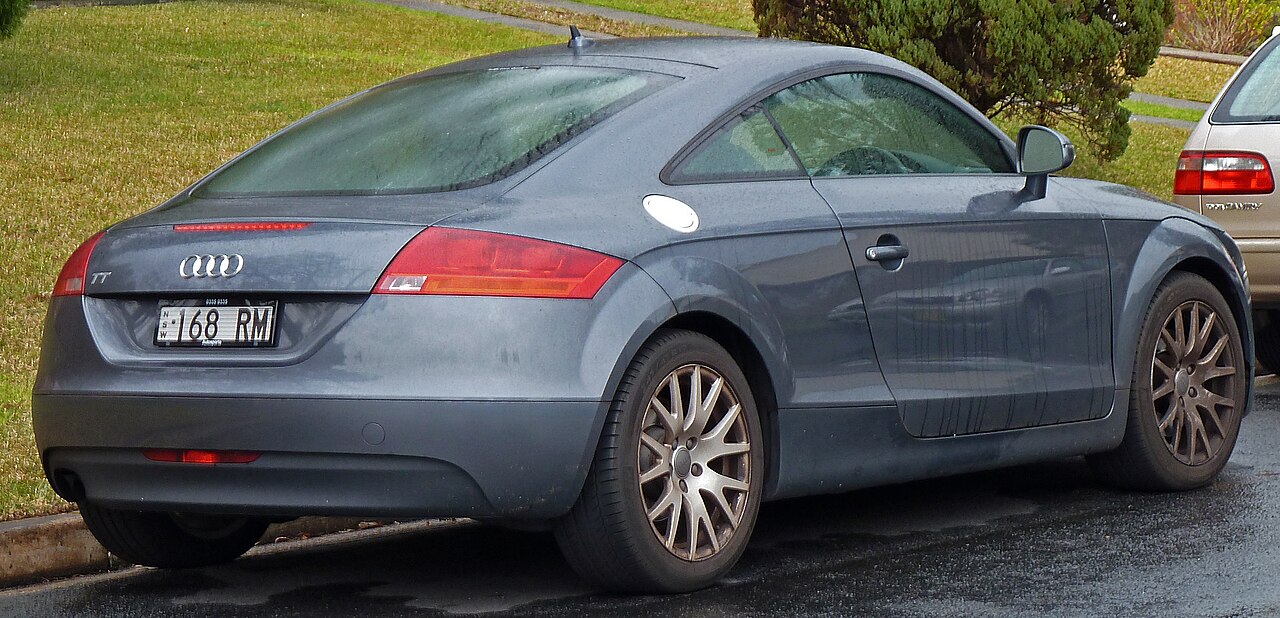 Audi TT, representative photo